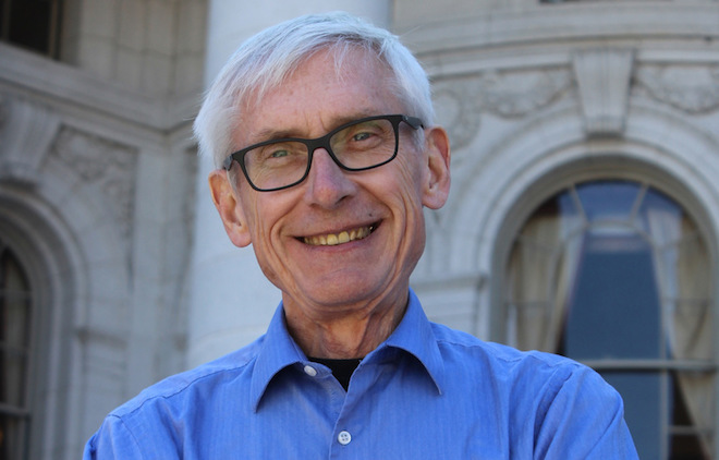 Evers stakes future on kids