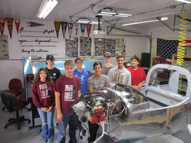 STEM Aviation Club starts building another aircraft