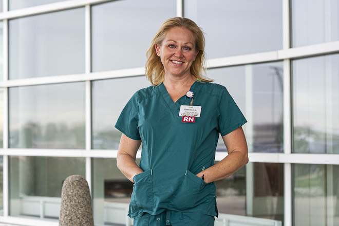 Verhaalen recognized as 2021 Nurse of the Year at Aurora Medical Center