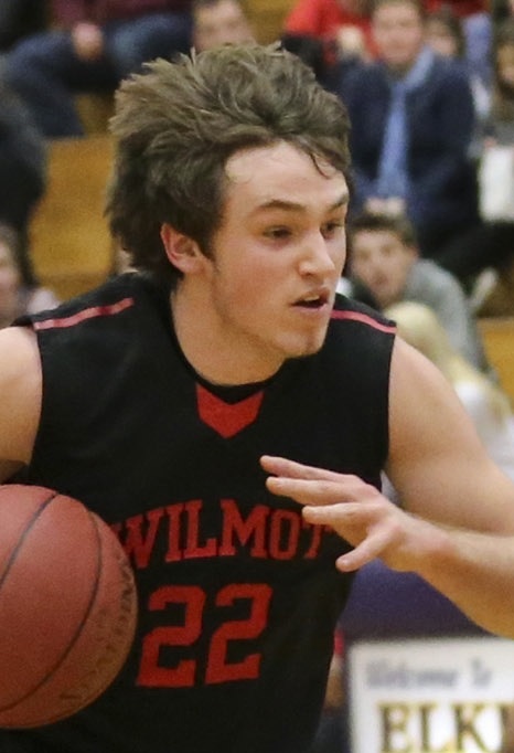 Bobby Brenner, senior at Wilmot Union High School, scored his 1,000th career point at Elkhorn last Friday. His team-leading 30 points helped snap the Panthers' five-game skid.